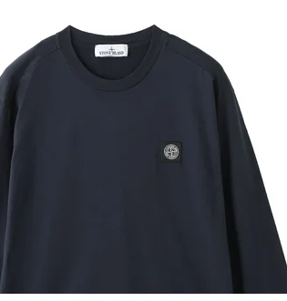 Лонгслив мужской Stone Island Black K1S152100227-S0013-V0020