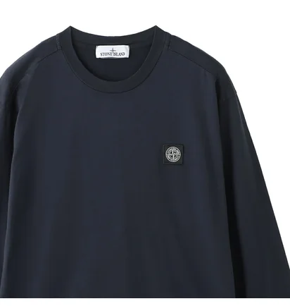 Лонгслів чоловічий Stone Island Black K1S152100227-S0013-V0020