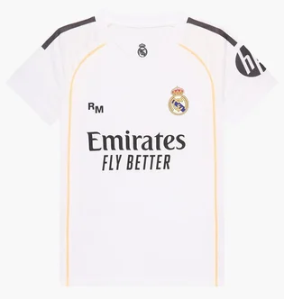 Футболка детская Real Madrid Jersey White RM25C1P