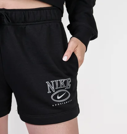 Шорты женские Nike Sportswear Club Fleece Black HJ1282-010