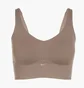Топ женский Nike Support Longline Padded Beige FQ7383-214