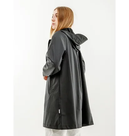 Пальто жіноче Rains Jackets Black 1834-BLACK