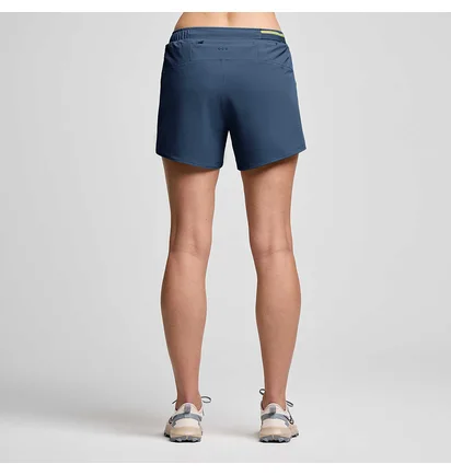 Шорты женские Saucony Peregrine 4 Short Blue SAW800481-NV