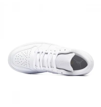 Кроссовки мужские Air Jordan 1 Low White 553558-136