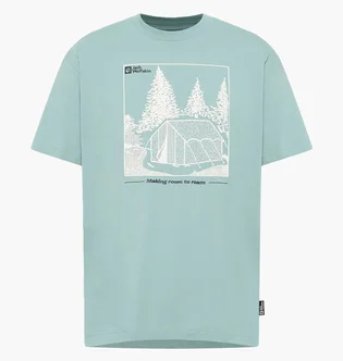Футболка мужская Jack Wolfskin Freeroamer Light Blue A63860T-0228