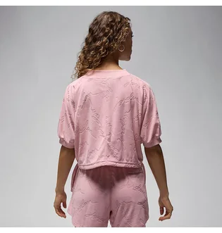 Футболка женская Air Jordan Ss Knit Top Ssnl Pink FN5732-607
