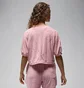 Футболка женская Air Jordan Ss Knit Top Ssnl Pink FN5732-607
