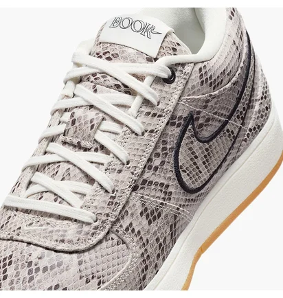 Кроссовки мужские Nike Book 1 Leather Python Beige/Grey HJ5352-100