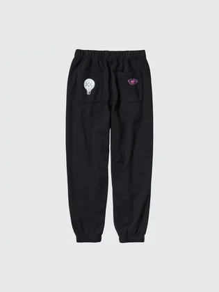 Штаны унисекс Uniqlo Kaws Warhol 476120 Joggers Sweatpants Black E476120-000