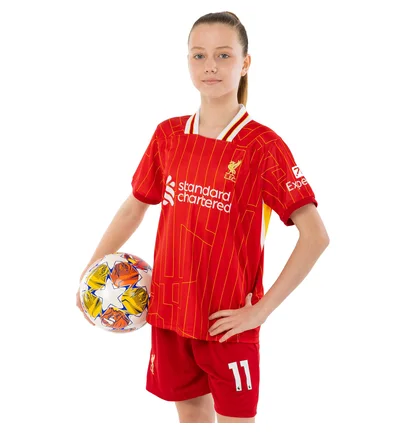 Футбольна форма дитяча SP-sport Liverpool Salah 11 2025 Red CO-4618
