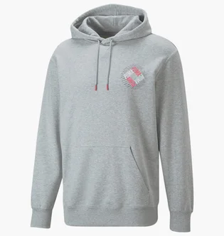 Худи мужское Puma Sportswear By Graphic Hoodie Grey 535660-04