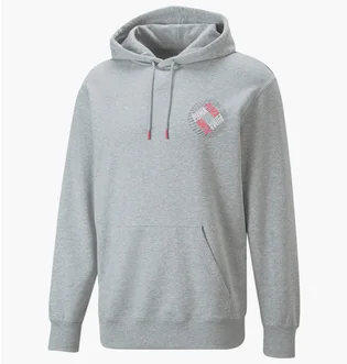 Худи мужское Puma Sportswear By Graphic Hoodie Grey 535660-04