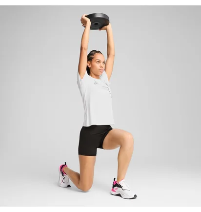 Футболка женская Puma Tad Essentials Logo Tee White 525892-02