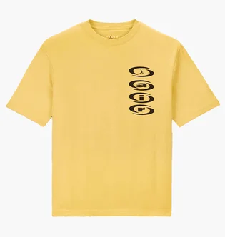 Футболка мужская Air Jordan Travis Scott Air T-Shirt Celery Yellow DZ5514-308