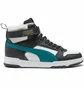 Кроссовки мужские Puma Rbd Game High Top Sneakers Black/White 385839-19