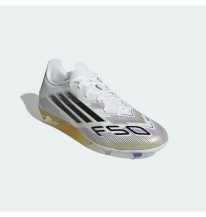 Бутсы унисекс Adidas F50 League White/Grey JI0005