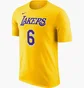 Футболка мужская Nike Nba Los Angeles Lakers Lebron James Yellow CV8528-745