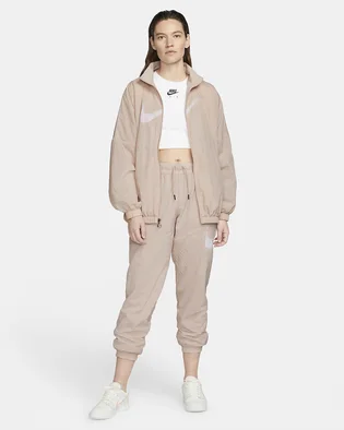 Куртка женская Nike Womens Woven Jacket Beige Dm6181-601
