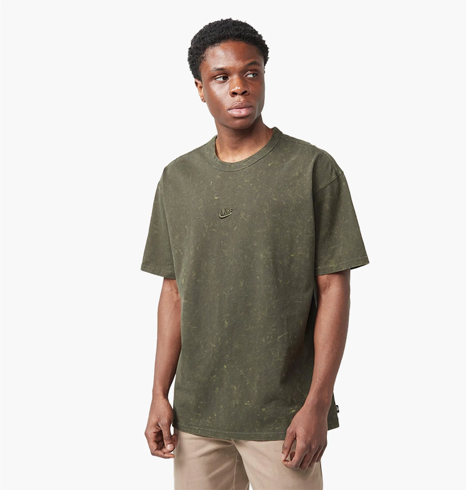 naofj　70cm ᐉ Футболка мужская Nike Premium T-Shirt Olive HJ0552-355 - купить
