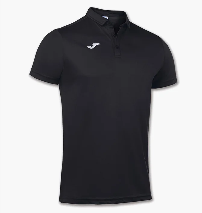 Поло мужское Joma Hobby Black 100437.100