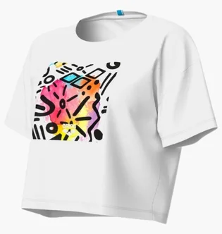 Футболка жіноча Arena Graffiti White 010975-100