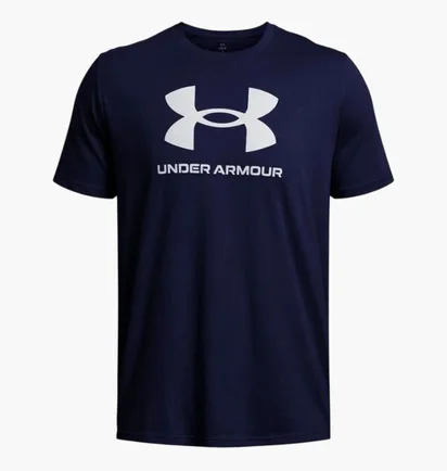 Футболка мужская UNDER ARMOUR Sportstyle Logo Blue 1382911-408