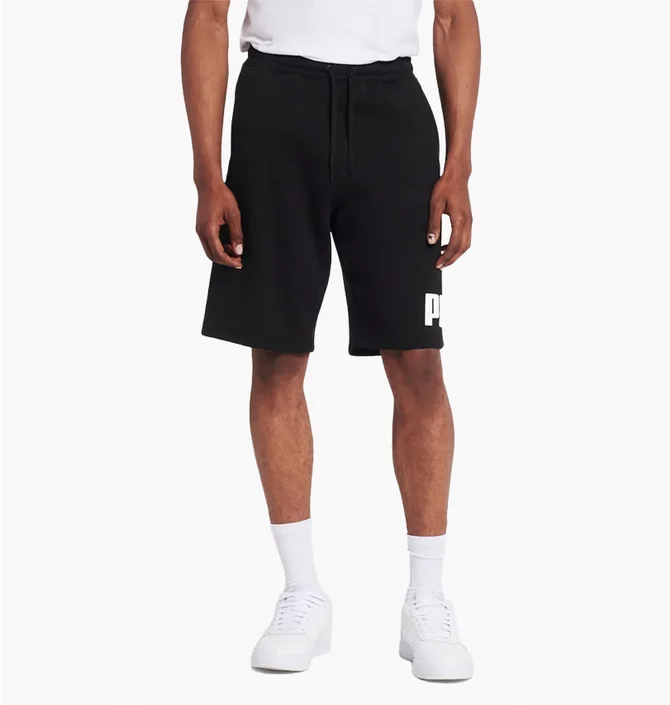 Шорты мужские Puma Big Fleece Logo Shorts Black 84679301