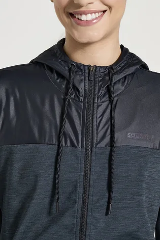 Куртка жіноча Saucony Solstice Zip Hoody Black 800391-BKH