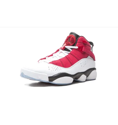 Кроссовки мужские Air Jordan 6 Rings White/Pink 322992-106