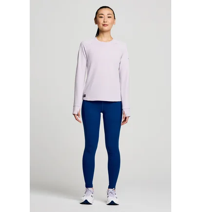 Лонгслив женский Saucony Triumph 3D Crew Pink 800460-MVH