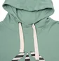 Худи унисекс Jeep Hooded Oversize Sweatshirt Star Striped Print Turquoise O102608-E854