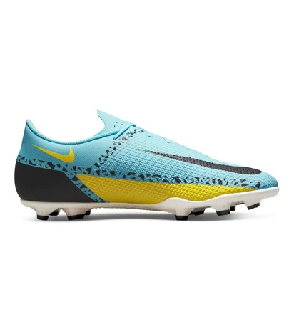 Бутси унісекс Nike Phantom Gt2 Club Fg/Mg Light Blue/Yellow Da5640-407