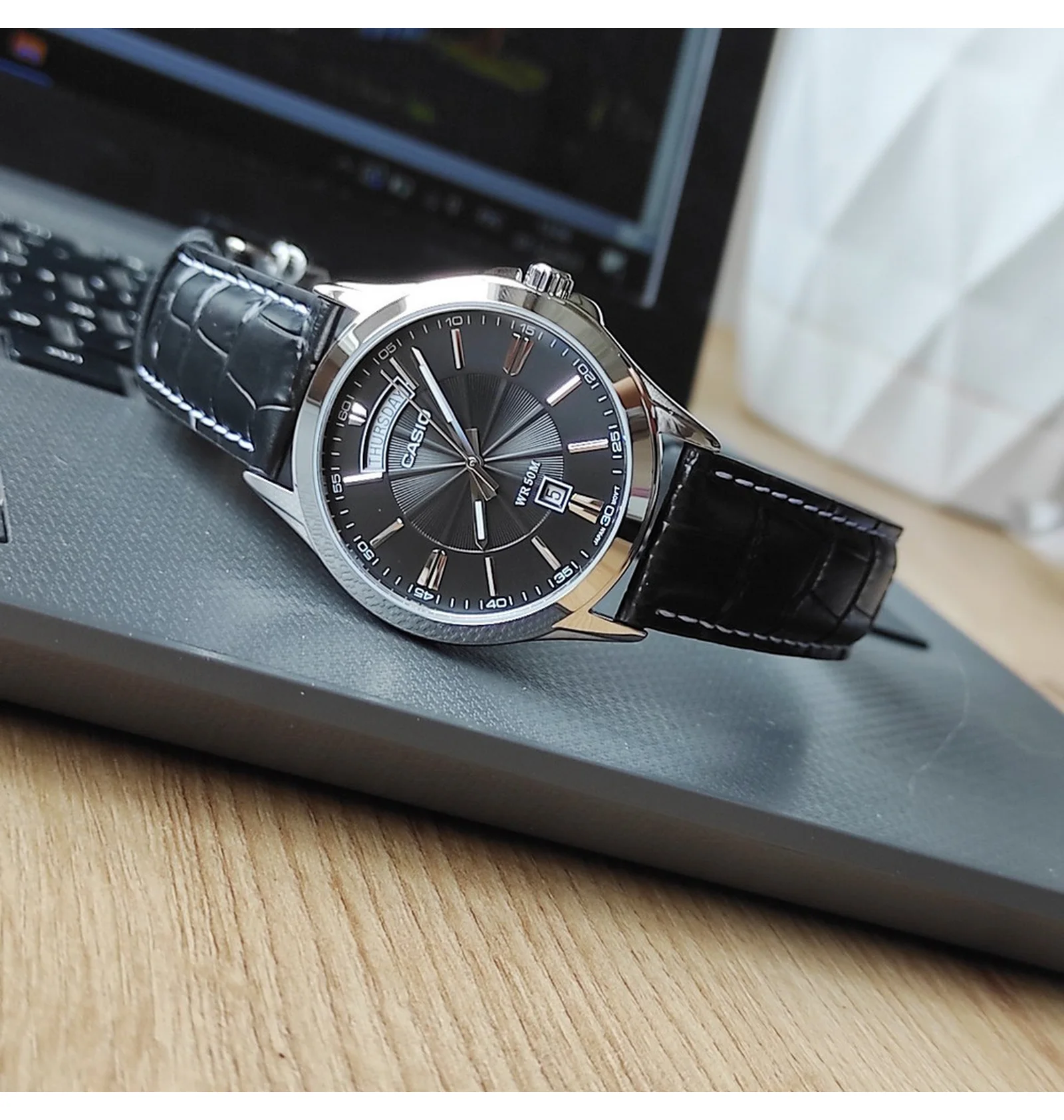 ᐉ Часы мужские Casio Timeless Collection Df MTP-1381L-1A - купить