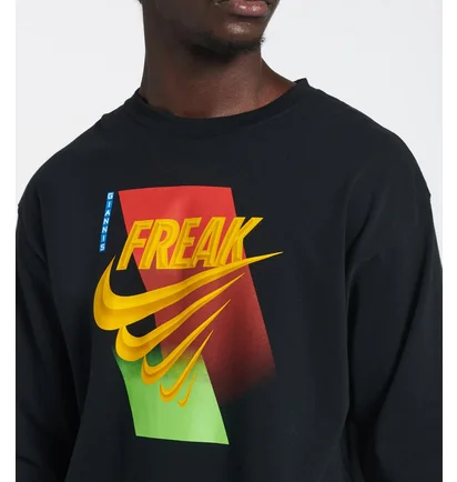 Футболка мужская Nike Freak Max90 Tee Black Dm2451-010