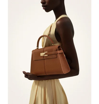 Сумка жіноча JW PEI Elise Large Top Handle Bag Brown BB2024BG97358JWP