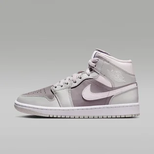 Кроссовки женские Air Jordan 1 Mid Grey/Brown BQ6472-008