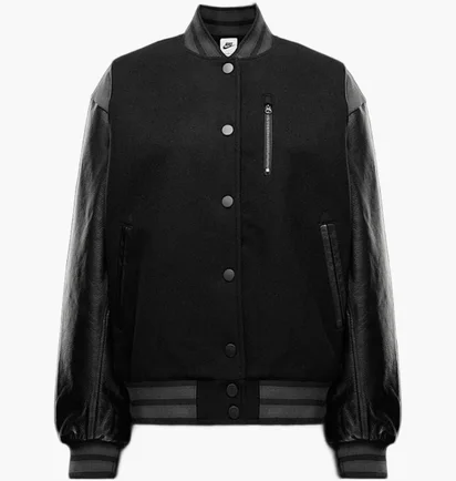 Бомбер жіночий Nike Sportswear Destroyer Black FN3672-010