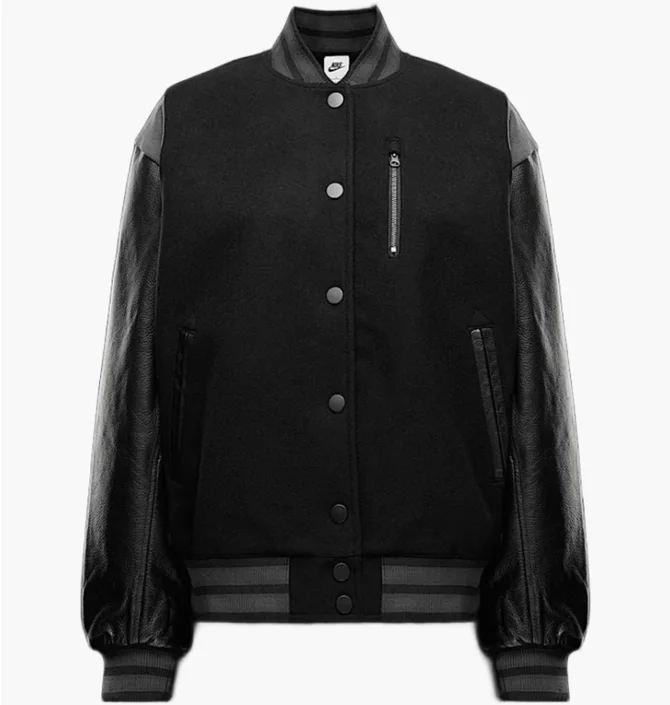 Бомбер жіночий Nike Sportswear Destroyer Black FN3672-010