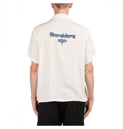 Рубашка унисекс Liberaiders Wisdom Eyes Rayon Shirt Beige 712022201