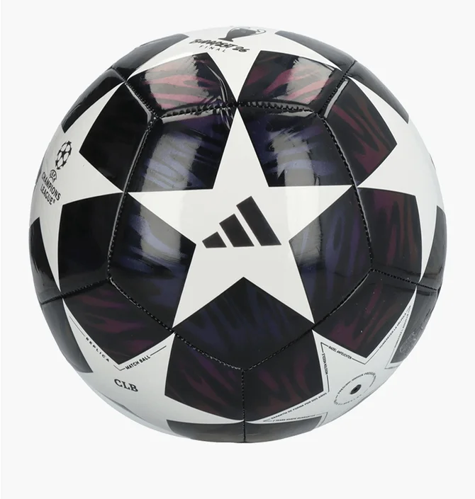 Футбольний м'яч Adidas Ucl Club Black/White JX9091