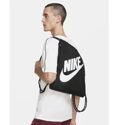 Сумка унисекс Nike Nk Heritage Drawstring - Fa21 Black DC4245-010