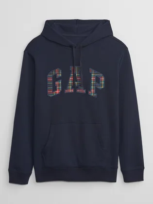 Худи мужское Gap Logo Hoodie Blue 824268001