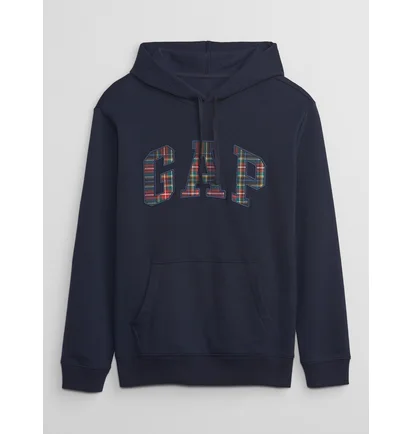 Худи мужское Gap Logo Hoodie Blue 824268001