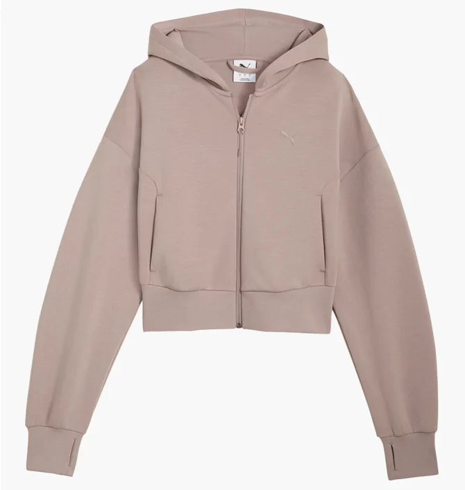 Толстовка жіноча Puma Tech Sense Full Beige 634571-88