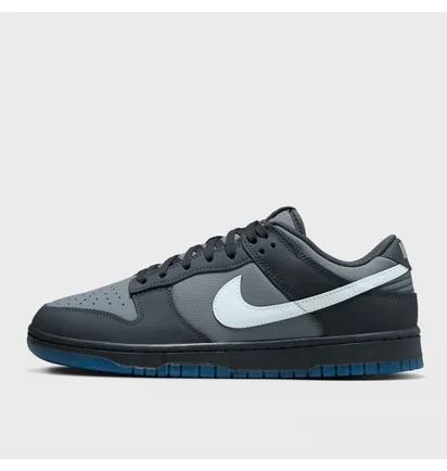 Кроссовки мужские Nike Dunk Low Retro Black/Grey FV0384-001