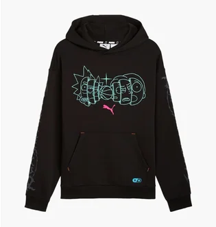 Худи мужское Puma Rick And Morty Black 633094-01
