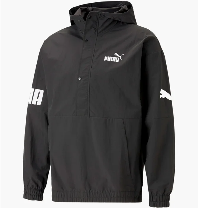 Куртка чоловіча Puma Power Windbreaker Black 673247-01