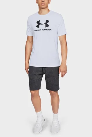 Футболка мужская Under Armour Sportstyle Logo Ss White 1329590-100