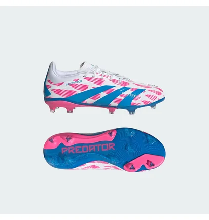 Бутсы детские Adidas Predator Elite White/Pink IH0420