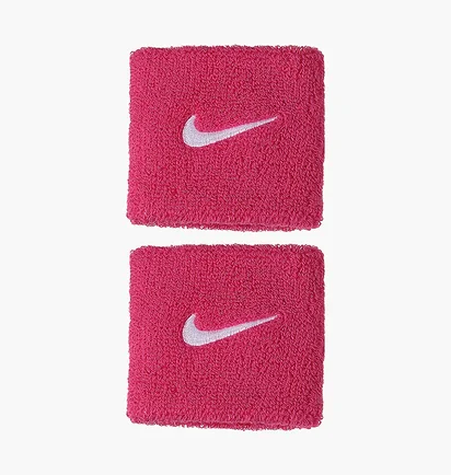 Напульсник унісекс Nike Swoosh Wristbands 2 Pk Vivid Pink N.NN.04.639.OS